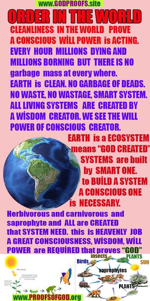 proofs of god, evidences of God       