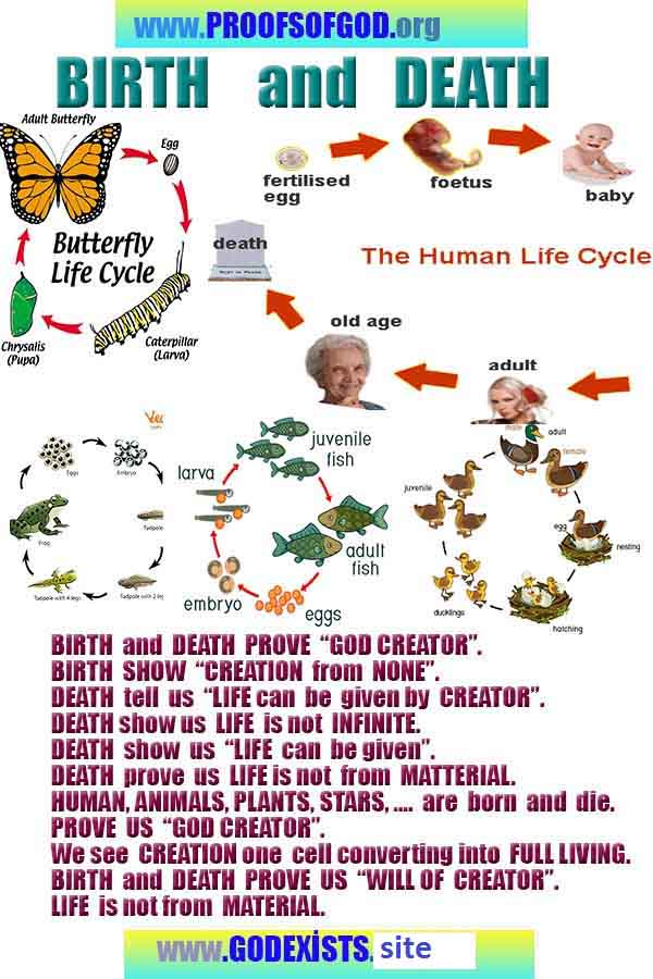 proofs of god, evidences of God scientific proof of God   
